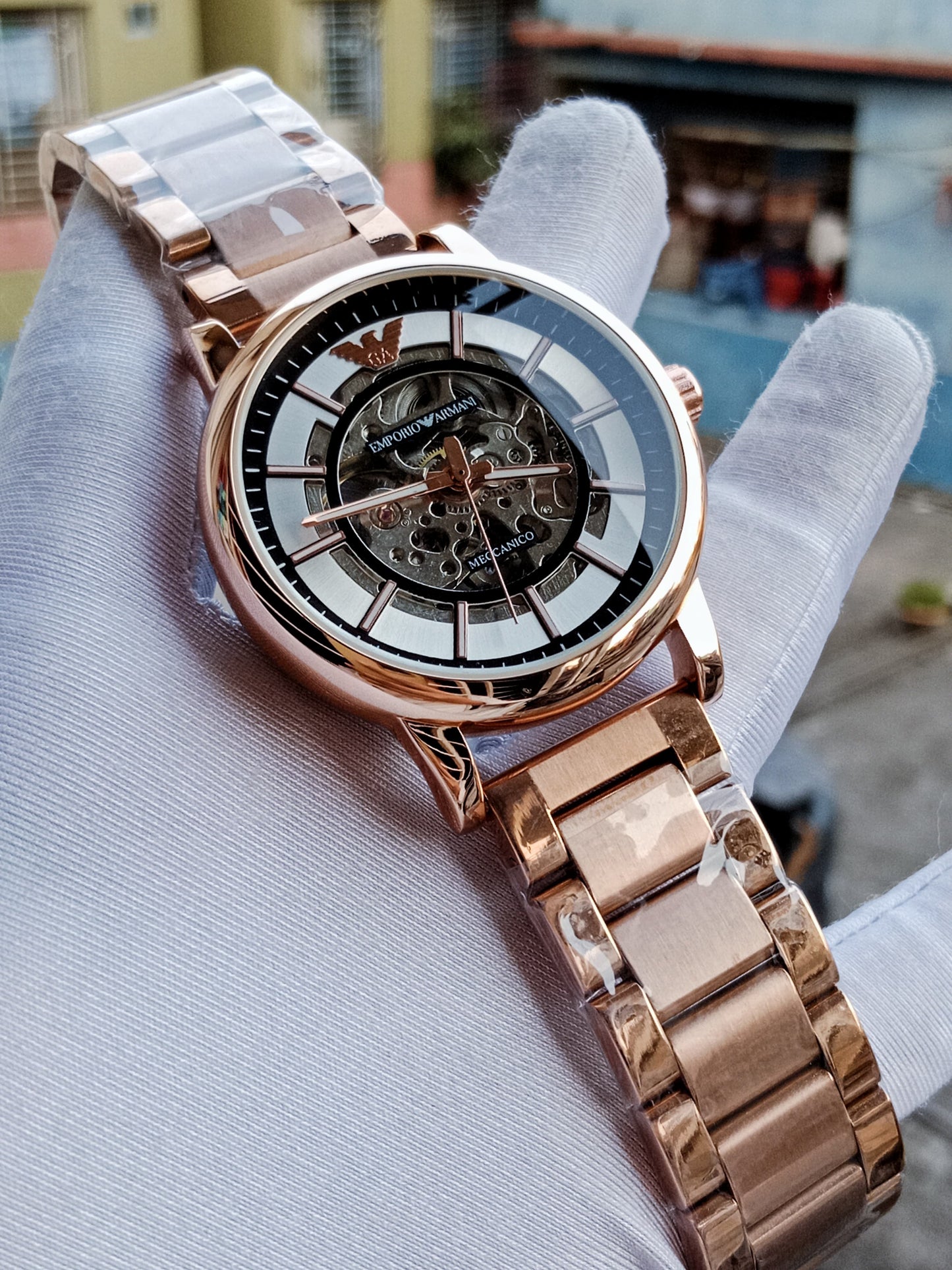 Emporio Armani AA Grade Automatic Movement - Rose Gold Limited Edition