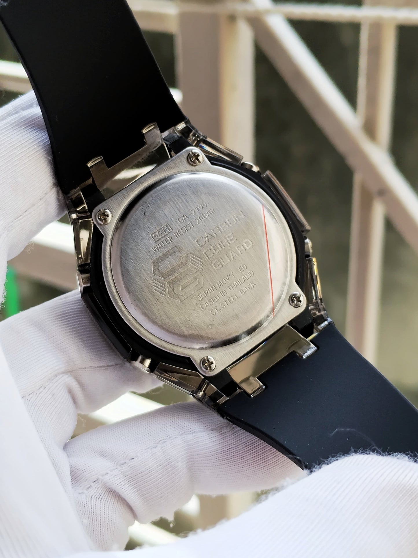 Casio G-Shock Transparent Semi AAA Grade - Full Black