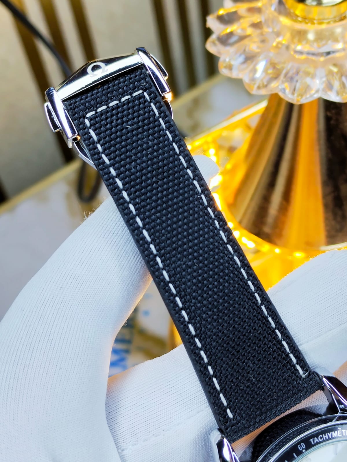 Omega Speedmaster Snoopy 50th Anniversary – AA Grade Black Strap