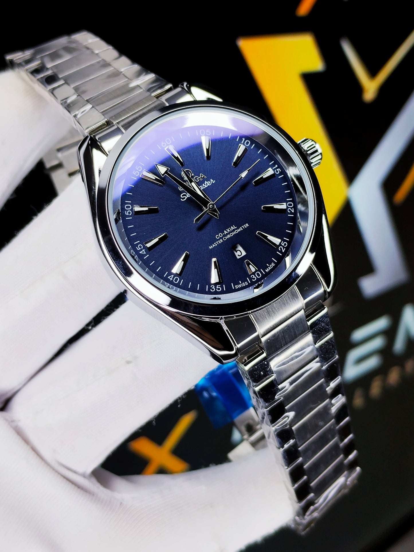 Omega Seamaster Aqua Terra 150M Co-Axial Master Chronometer - Deep Aquatic Blue