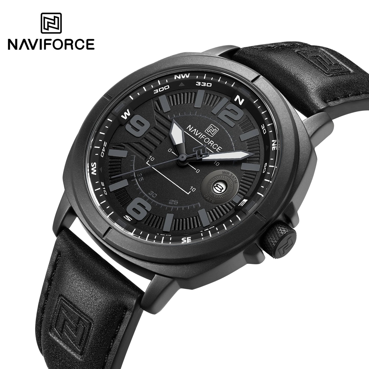 Naviforce 8078 - Full Black