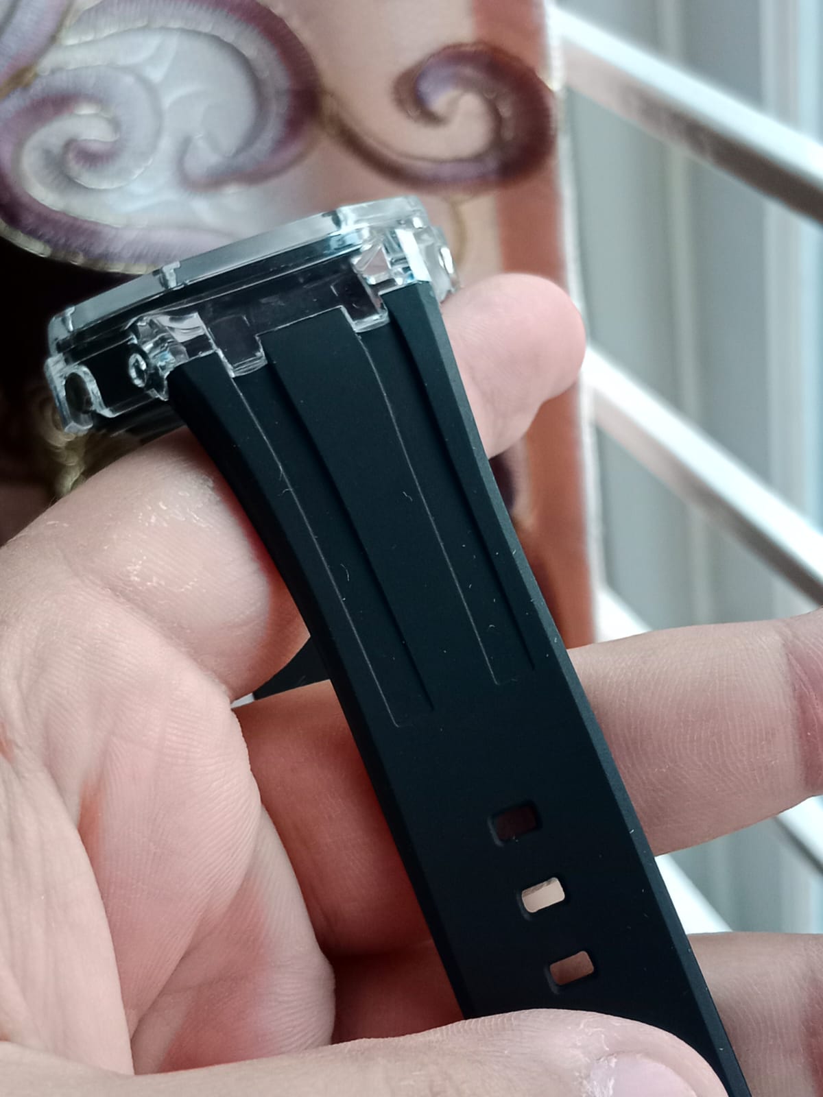 Casio G-Shock Transparent Semi AAA Grade - Black Strap