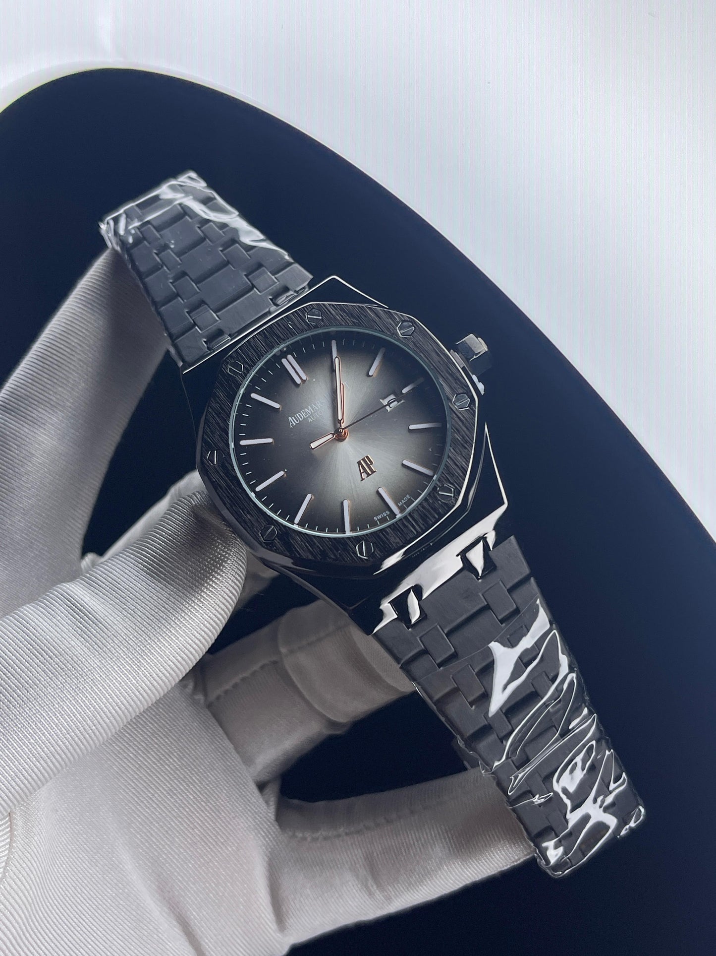 Audemars Piguet Royal Oak Simple Dial AA GRADE - Black