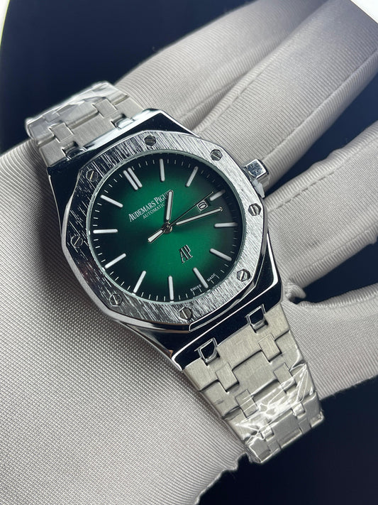 Audemars Piguet Royal Oak Simple Dial AA GRADE - Green Dial