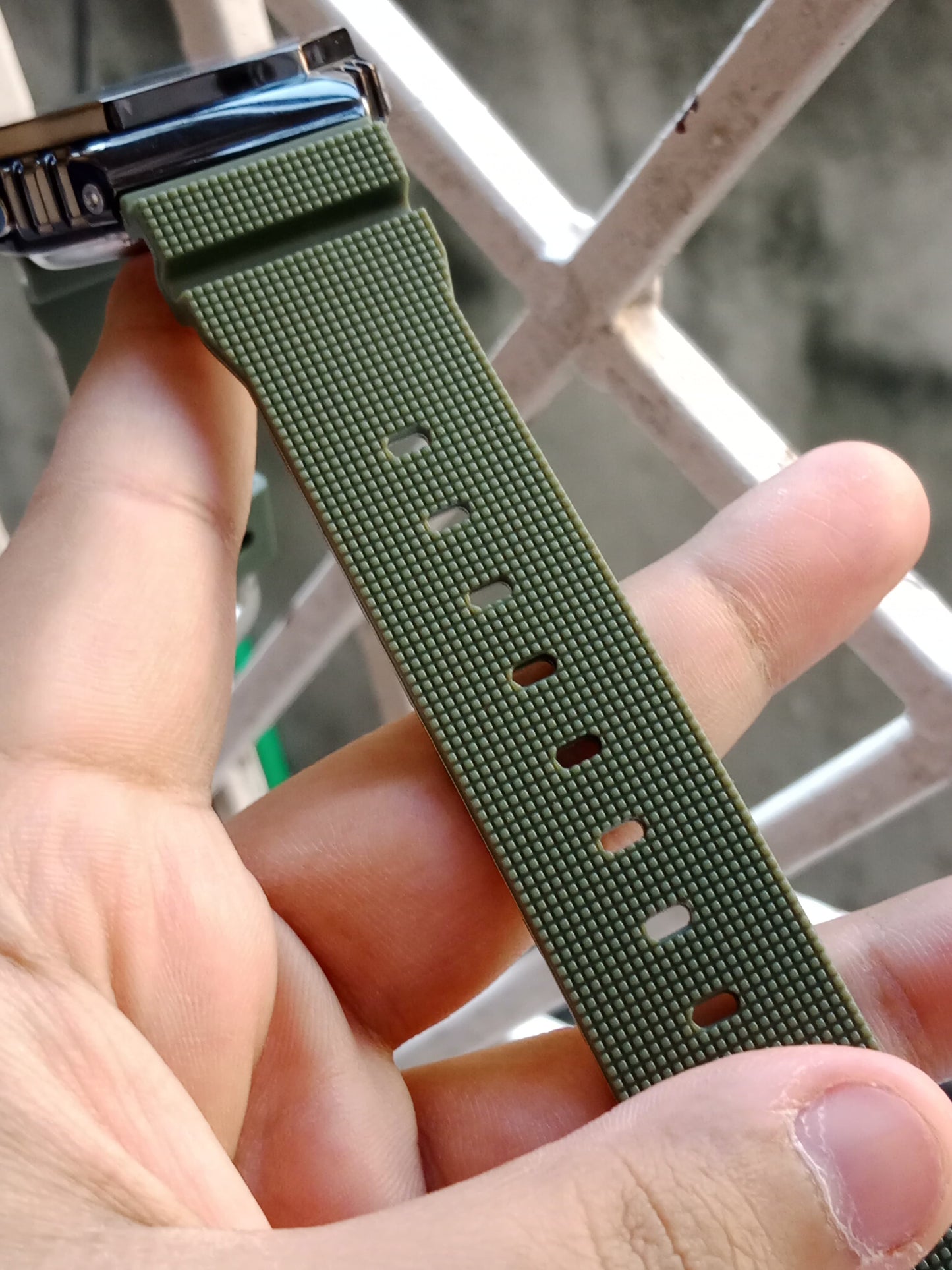 Casio G-Shock Metal Semi AAA Grade - Green Dial Green Strap