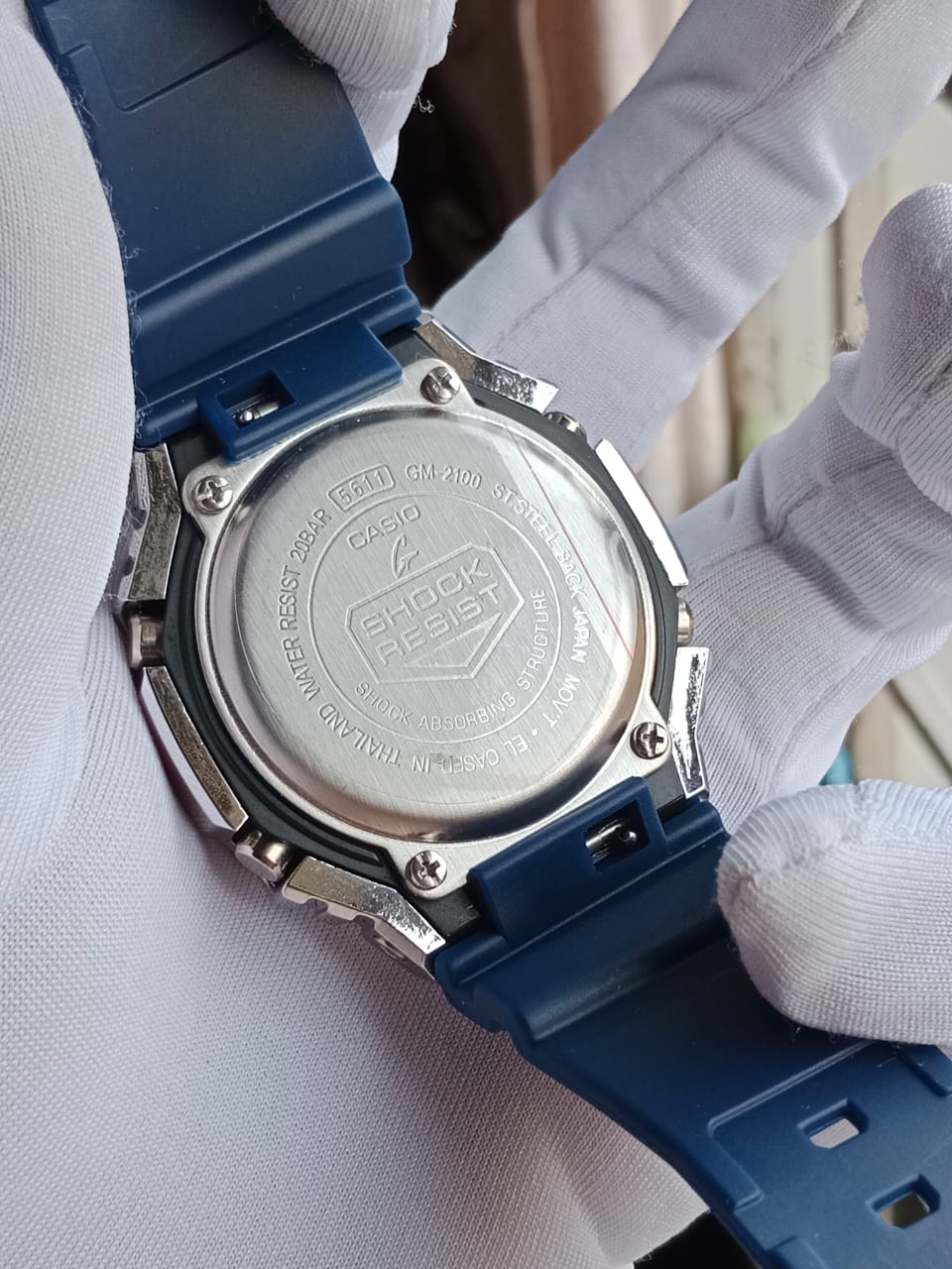 Casio G-Shock Metal Semi AAA Grade - Blue Strap Limited Edition