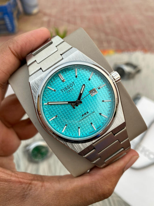 Tissot PRX Powermatic Quartz Movement AA Grade - Tiffany Dial