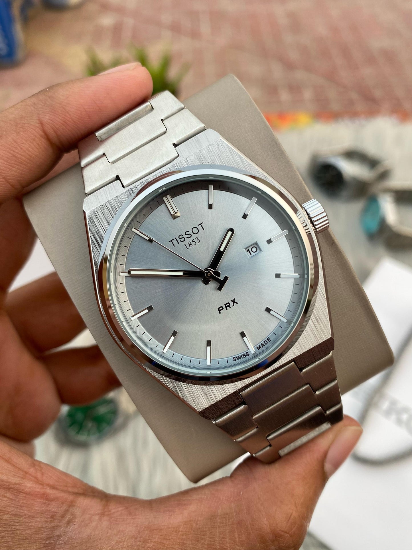 Tissot PRX Powermatic Quartz Movement AA Grade - Ash Dial