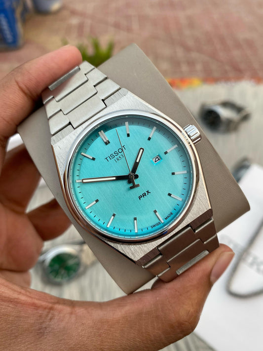 Tissot PRX Powermatic Quartz Movement AA Grade - Tiffany Plain Dial
