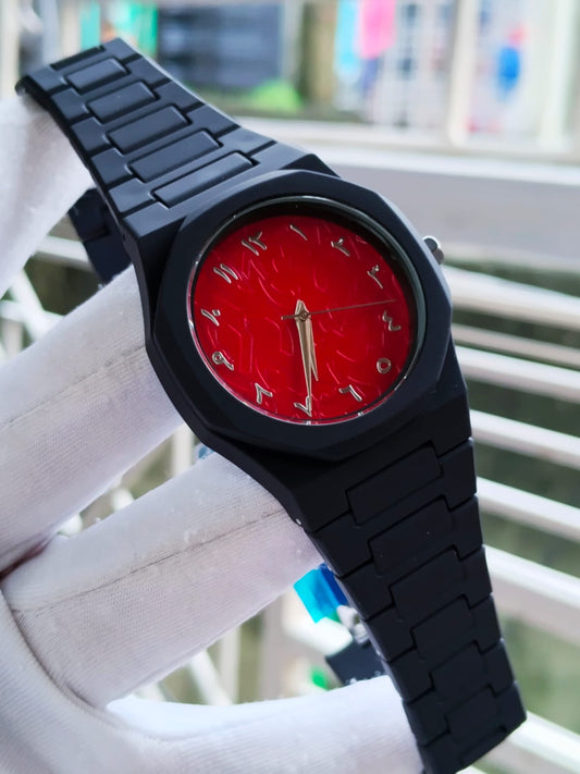 Arabic Aura Dial - Red Dial