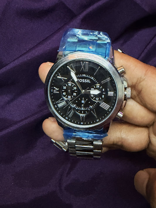 Fossil Black Dial Chronograph AA grade