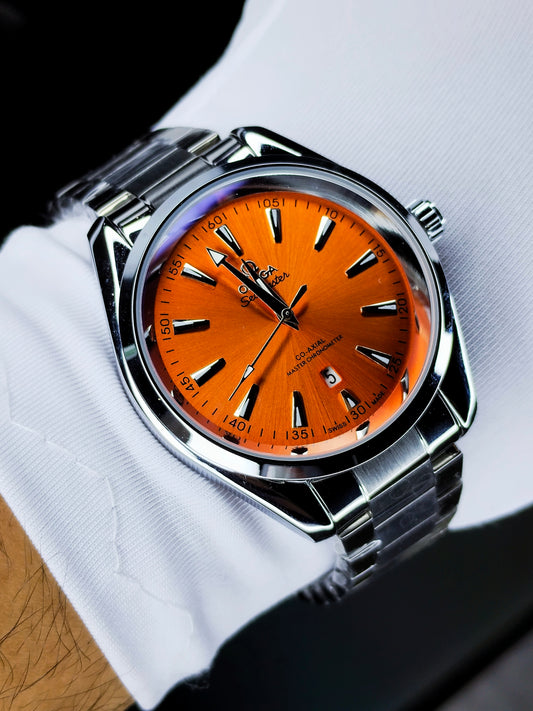 Omega Seamaster Aqua Terra 150M Co-Axial Master Chronometer - Saffron Orange