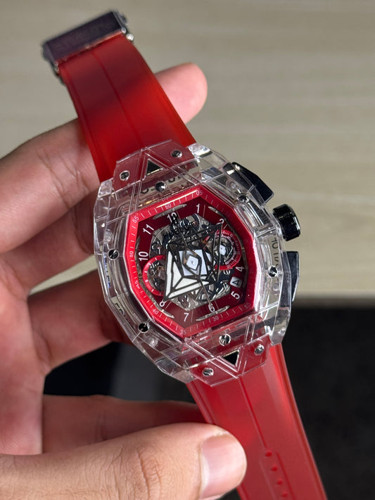 Hublot Sang Bleu Sapphire Red Edition