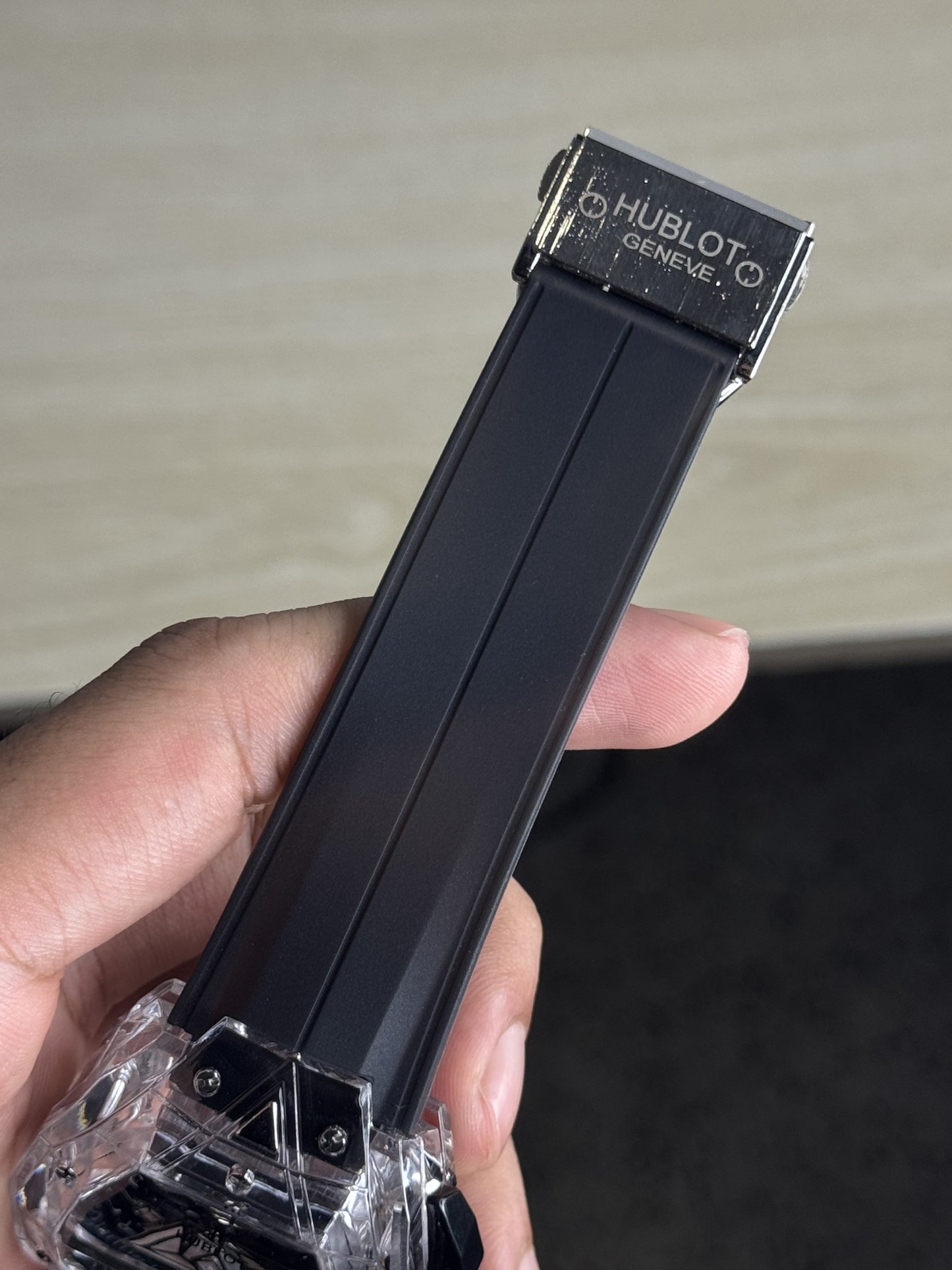 Hublot Sang Bleu Sapphire Transparent Black Edition