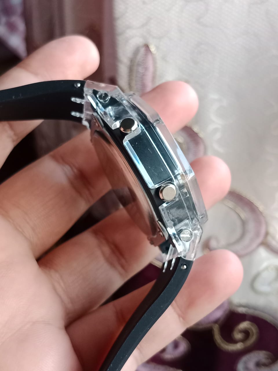 Casio G-Shock Transparent Semi AAA Grade - Black