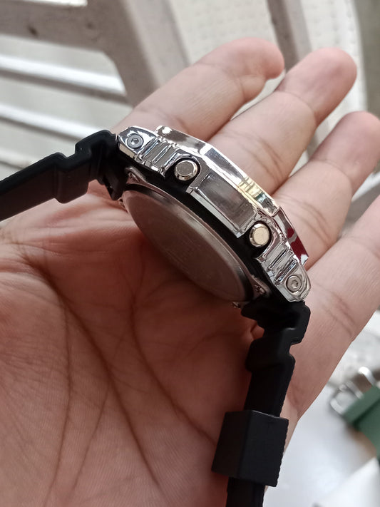 Casio G-Shock Metal Semi AAA Grade - Light Ash Dial Black Strap