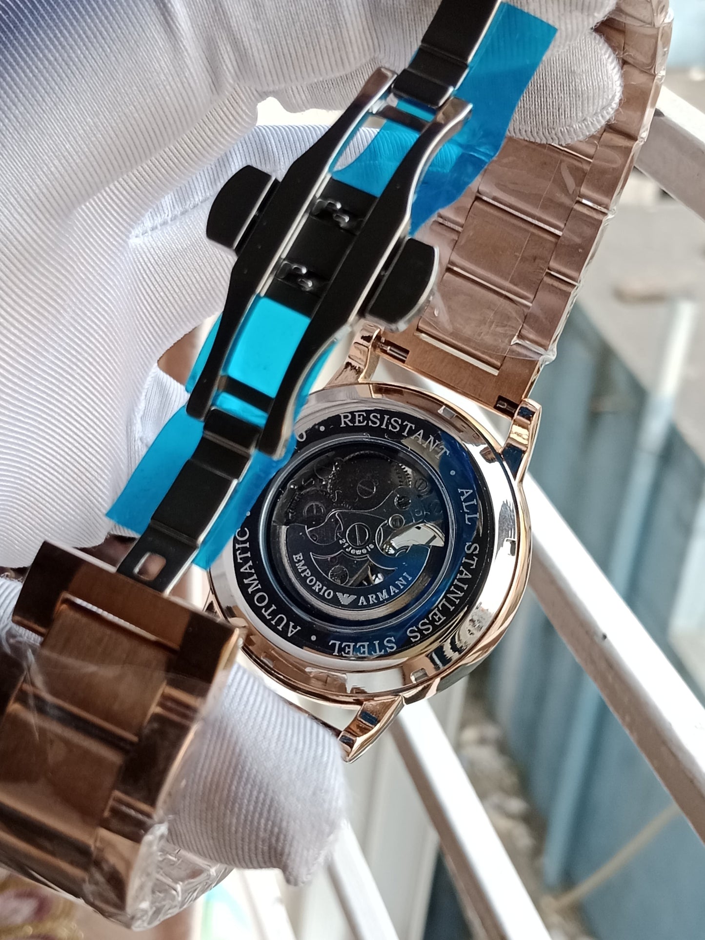 Emporio Armani AA Grade Automatic Movement - Rose Gold Limited Edition