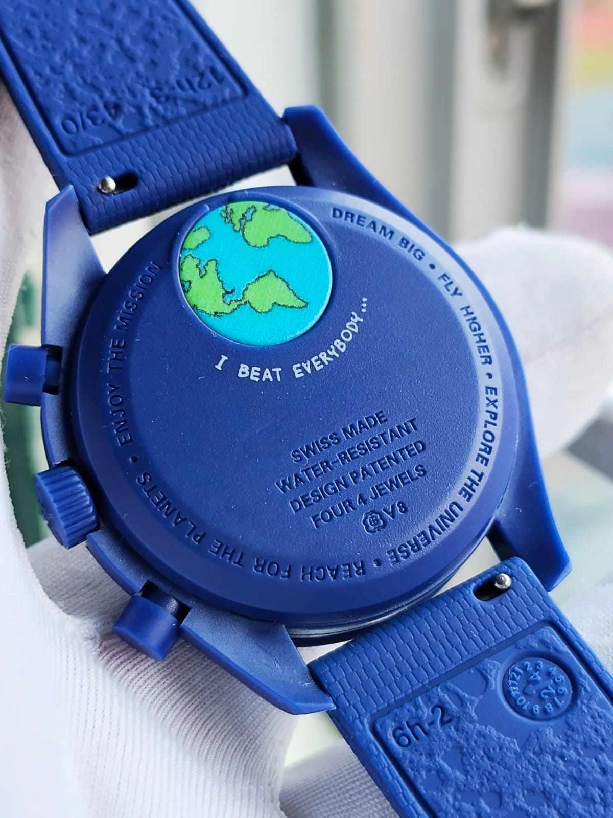 Omega × Swatch Moonswatch Speedmaster Snoopy – Blue Dial