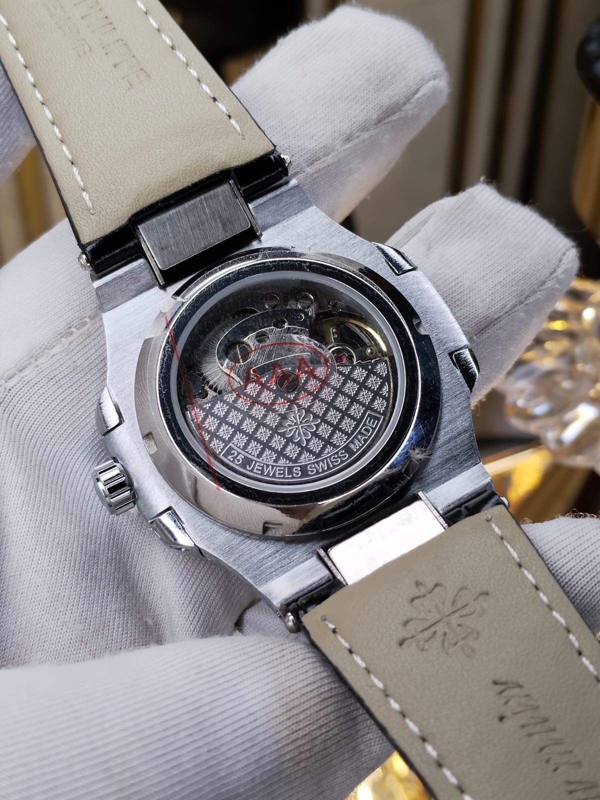 Patek Automatic Movement Tiffany Dial Black Belt - AA Grade