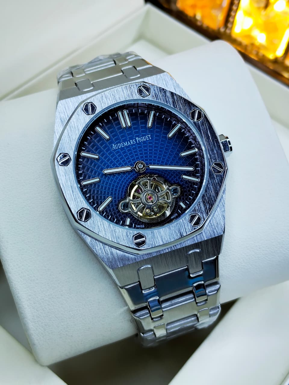 Audemars Piguet Open Heart Automatic Blue Dial