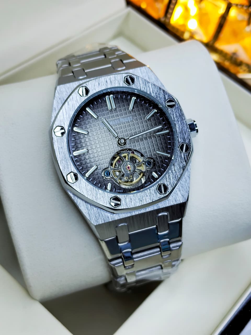 Audemars Piguet Open Heart Automatic Ash Dial