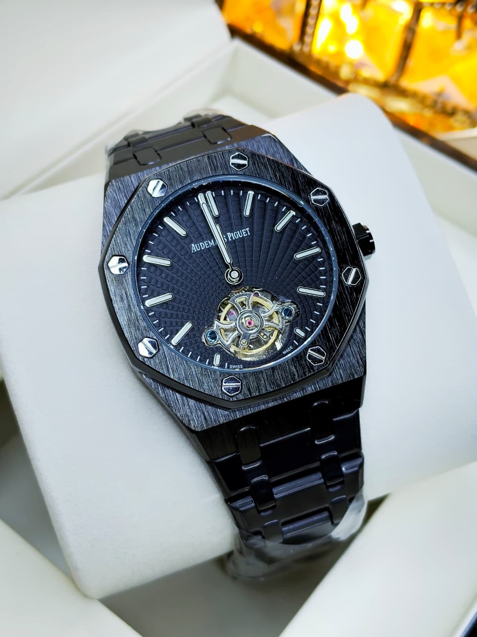 Audemars Piguet Open Heart Automatic Black Dial
