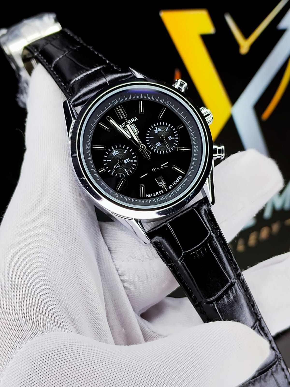 Carrera Heuer Chrono - Black