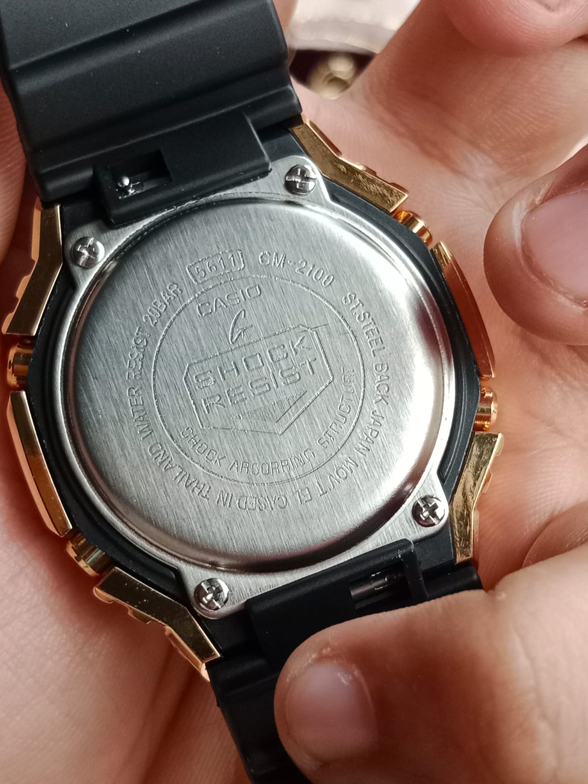 Casio G-Shock Metal Semi AAA Grade - Golden Black
