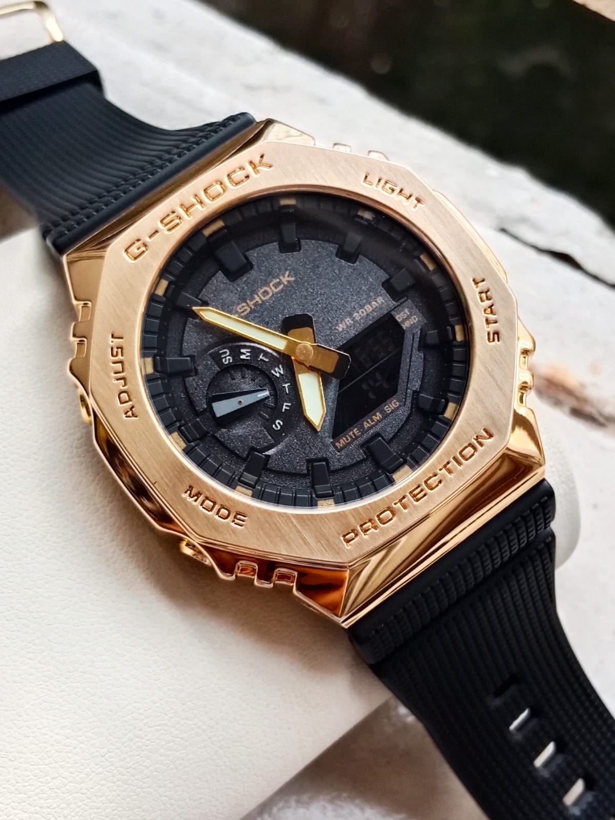 Casio G-Shock Metal Semi AAA Grade - Golden Black