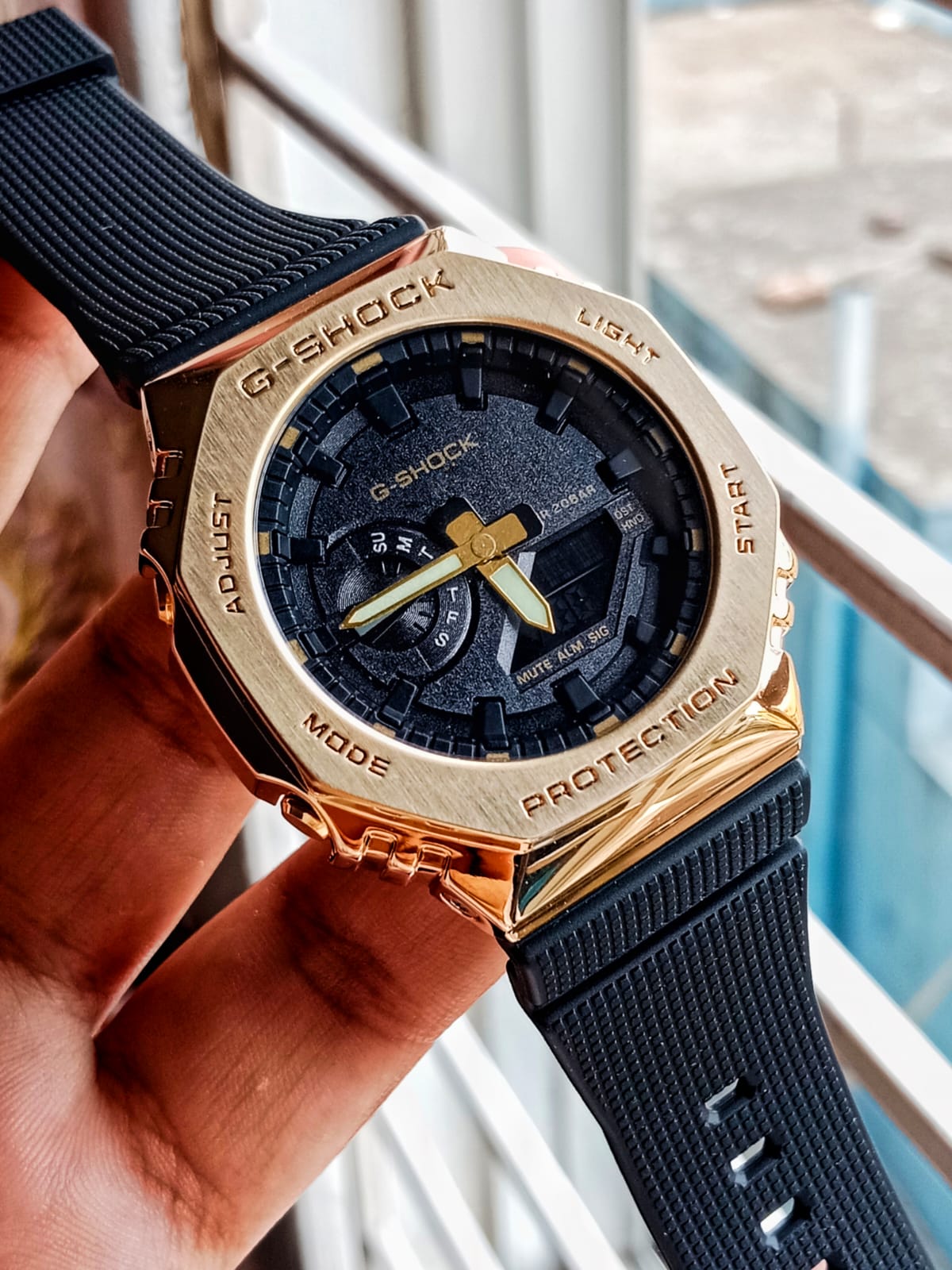 Casio G-Shock Metal Semi AAA Grade - Golden Black