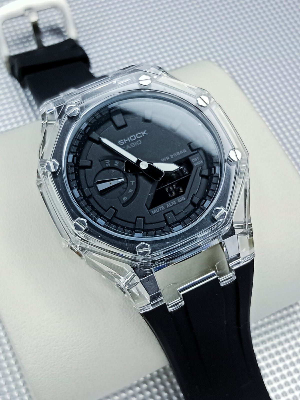 Casio G-Shock Transparent Semi AAA Grade - Black