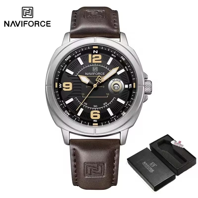 Naviforce 8078 - Chocolate Brown