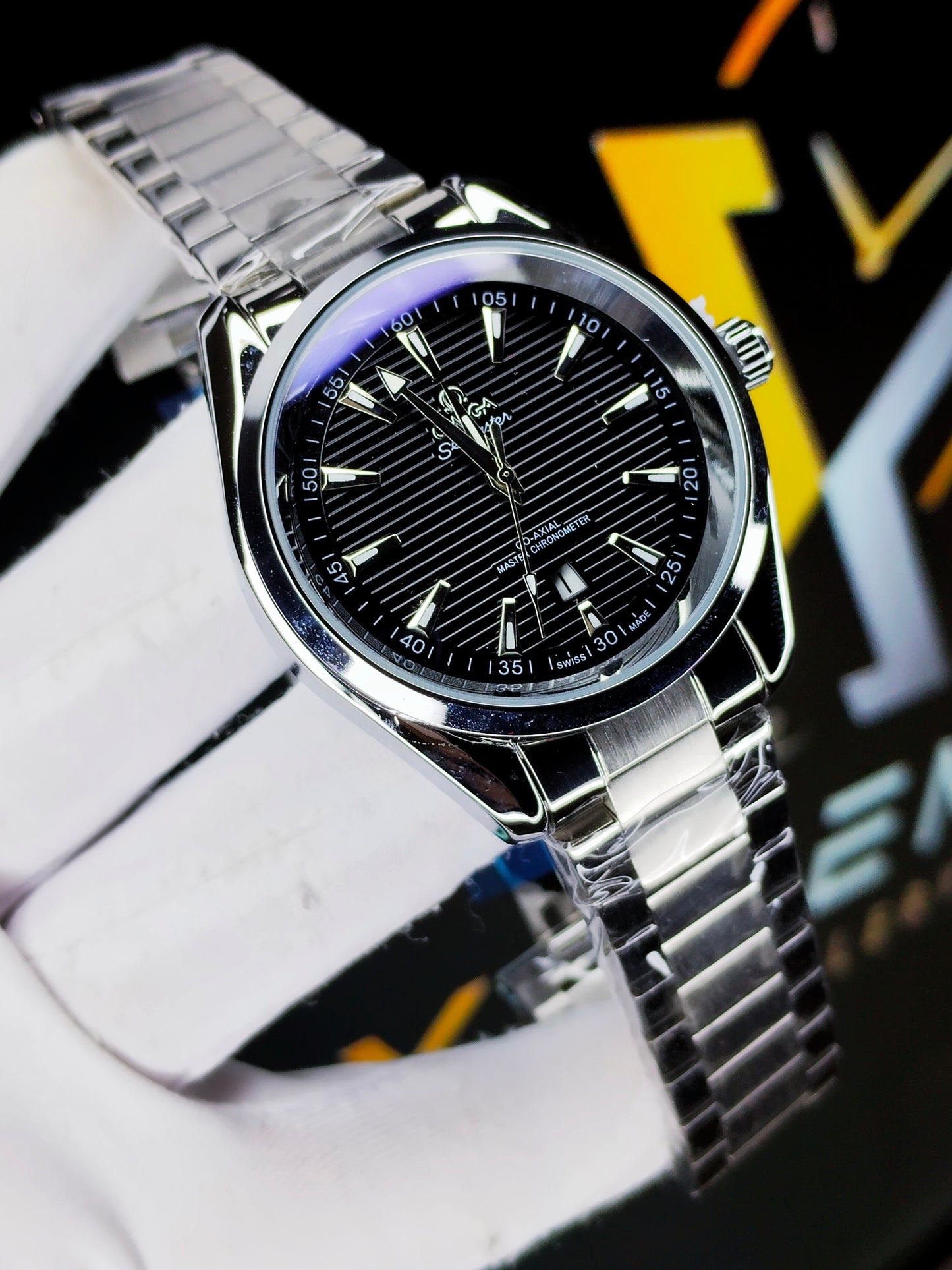 Omega Seamaster Aqua Terra 150M Co-Axial Master Chronometer - Black Dial