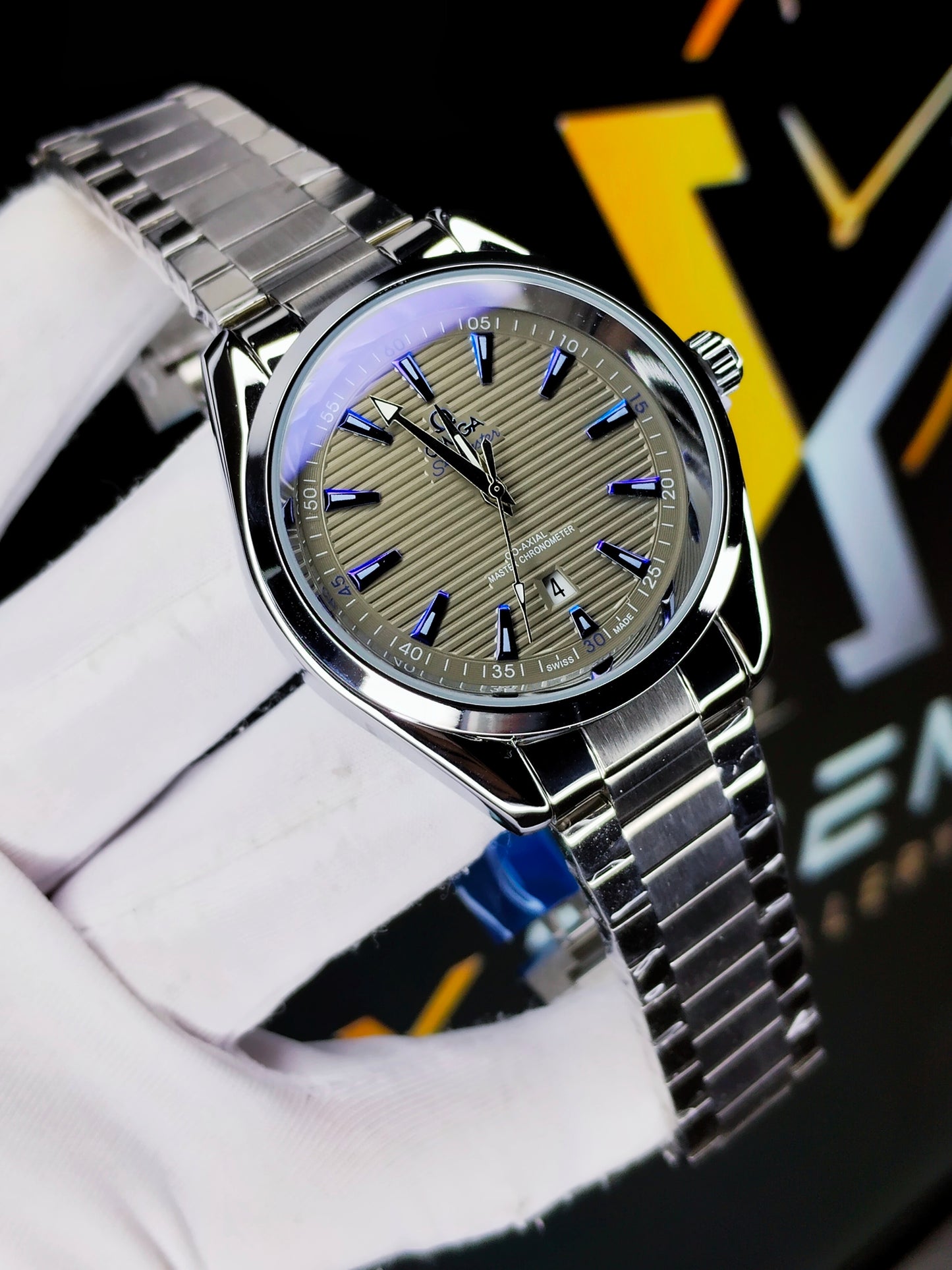 Omega Seamaster Aqua Terra 150M Co-Axial Master Chronometer - Sandstone Dial