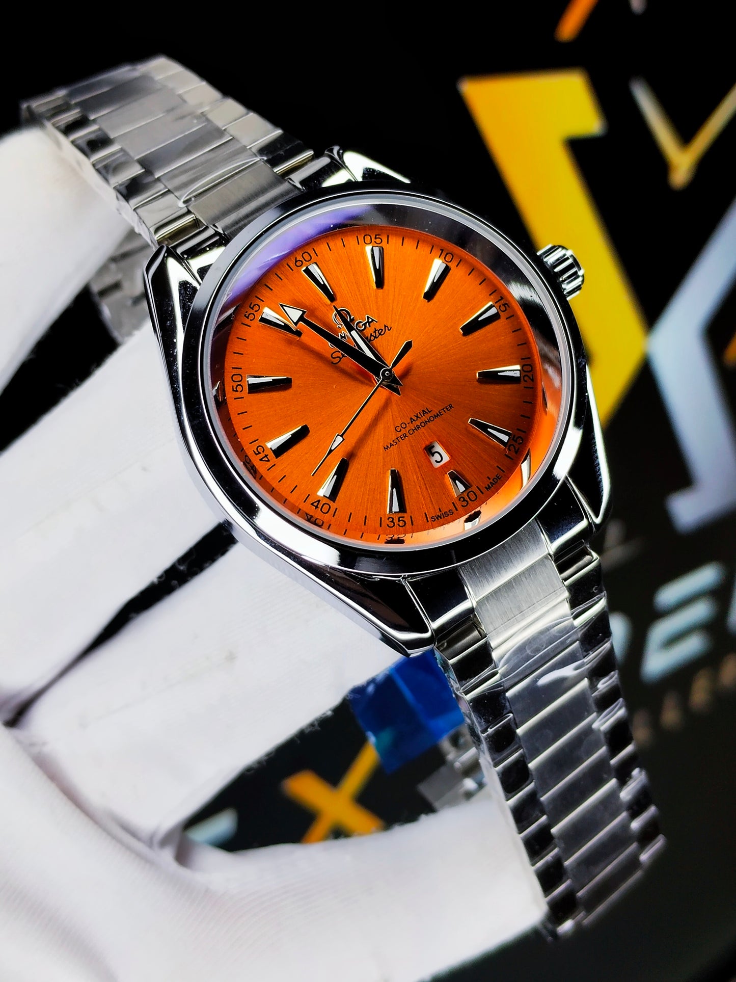 Omega Seamaster Aqua Terra 150M Co-Axial Master Chronometer - Saffron Orange