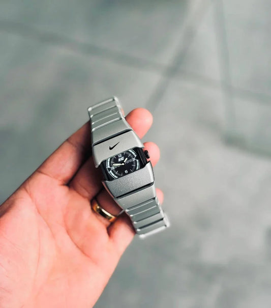 Nike Retro Sleek Aesthetic Watch – Futuristic Bracelet Design | Limited Edition