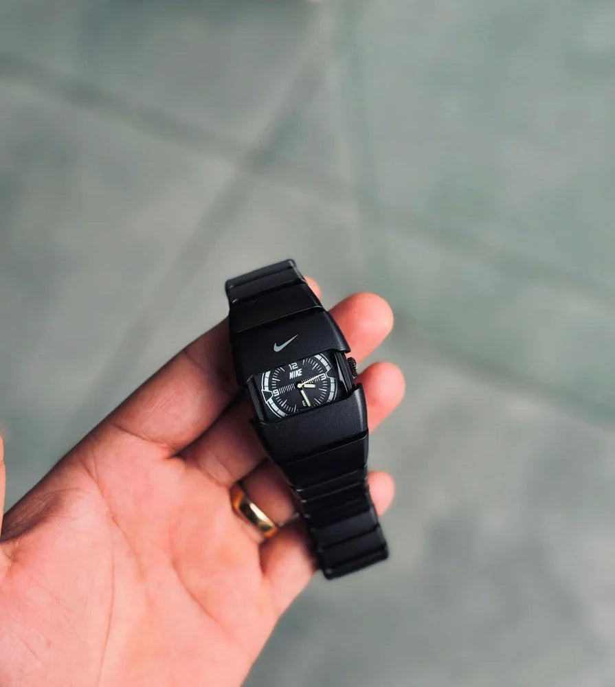 Nike Retro Sleek Aesthetic Watch – Futuristic Bracelet Design | Limited Edition